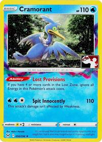 Cramorant - 050/196 (Cosmos Holo) (50) - Prize Pack Series Cards