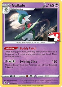 Gallade (62) - Prize Pack Series Cards