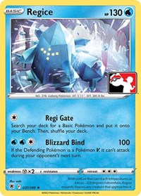 Regice (37) - Prize Pack Series Cards