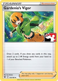 Gardenia's Vigor (143) - Prize Pack Series Cards