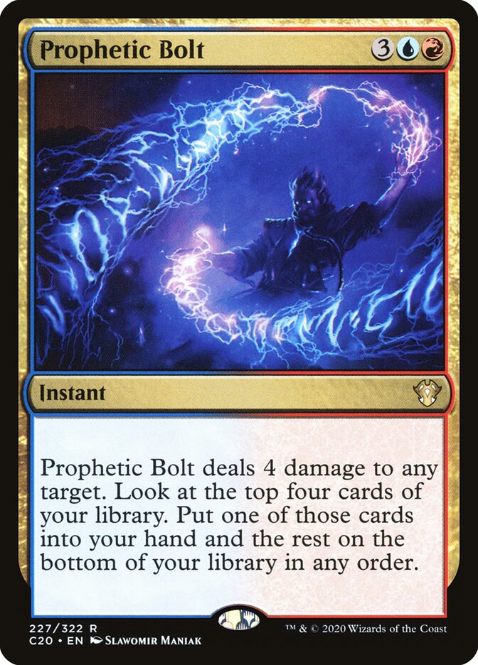Prophetic Bolt (227) - Commander 2020 (C20)