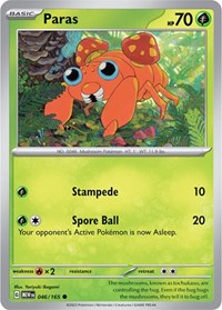 Paras (46) - SV: Scarlet & Violet 151 (MEW)
