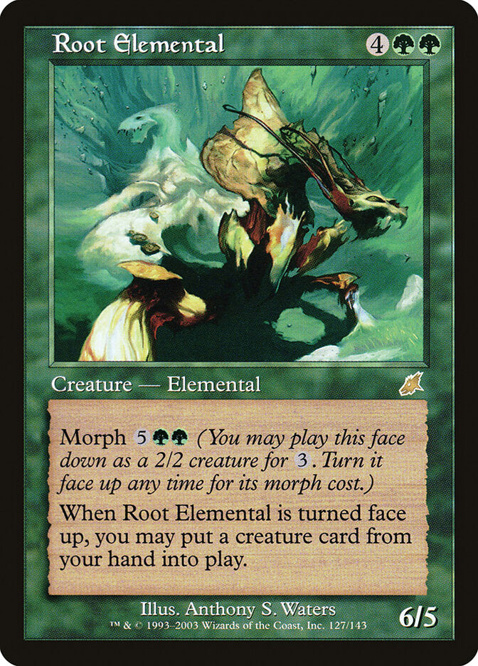 Root Elemental (127) - Scourge (SCG)