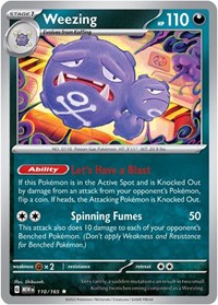 Weezing (110) - SV: Scarlet & Violet 151 (MEW)