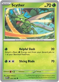 Scyther (123) - SV: Scarlet & Violet 151 (MEW)
