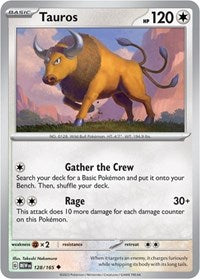 Tauros (128) - SV: Scarlet & Violet 151 (MEW)