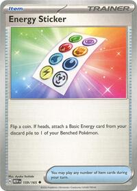 Energy Sticker (159) - SV: Scarlet & Violet 151 (MEW)
