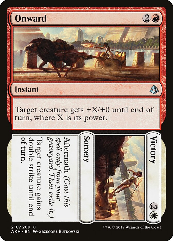 Onward // Victory (218) - Amonkhet (AKH)