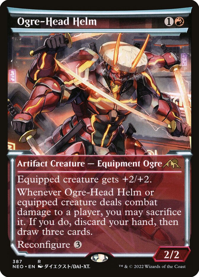 Ogre-Head Helm (387) - Kamigawa: Neon Dynasty (NEO)
