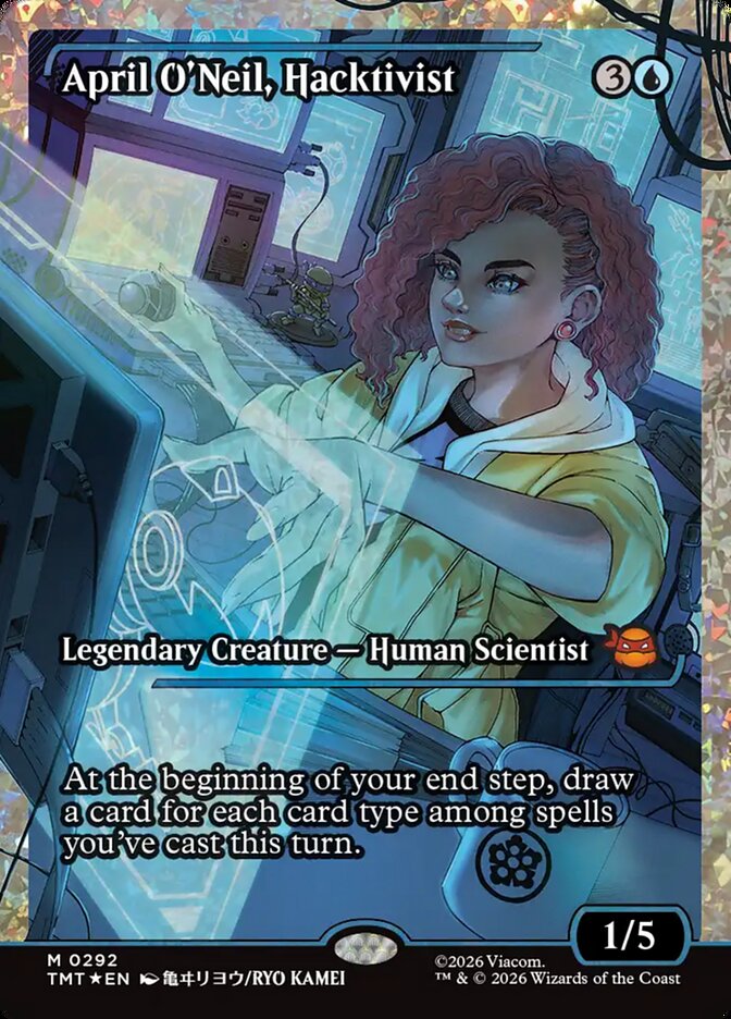 April O'Neil, Hacktivist (292) - Teenage Mutant Ninja Turtles (TMT)