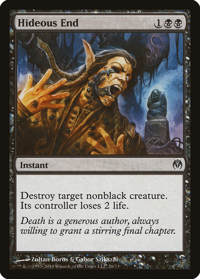 Hideous End (26) - Duel Decks: Phyrexia vs. the Coalition (DDE)