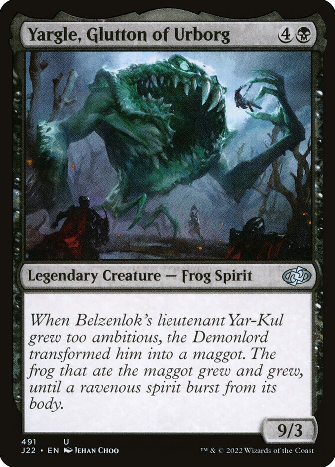 Yargle, Glutton of Urborg (491) - Jumpstart 2022 (J22)