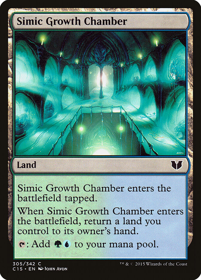 Simic Growth Chamber (305) - Commander 2015 (C15)