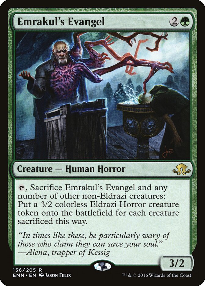 Emrakul's Evangel (156) - Eldritch Moon (EMN)