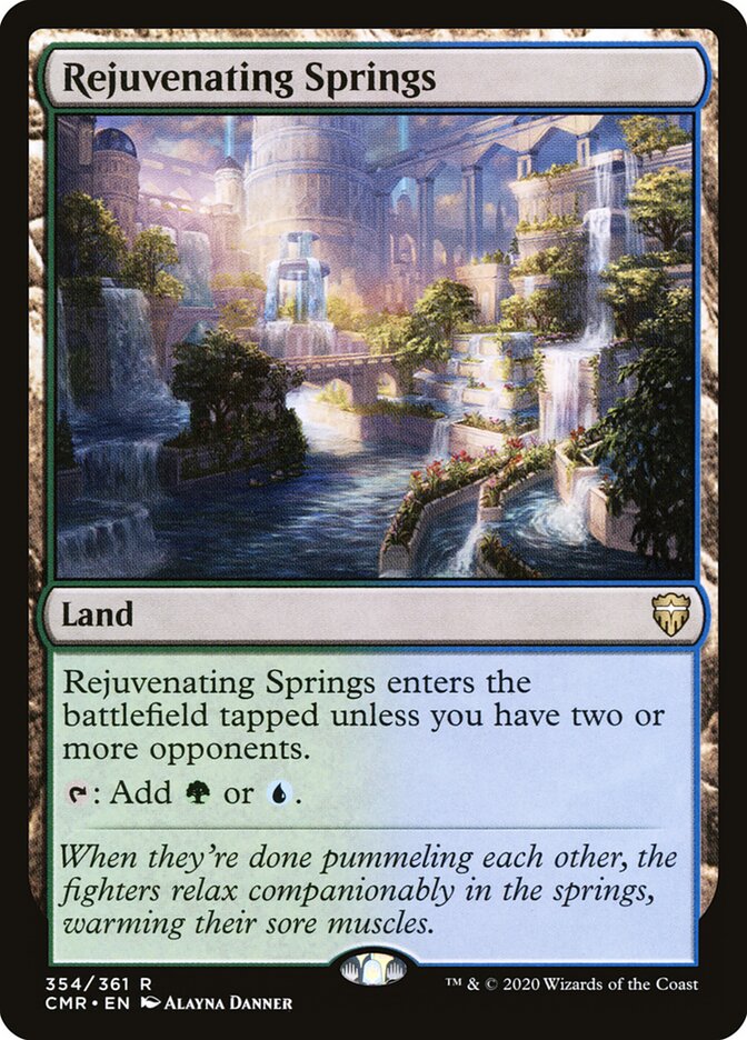 Rejuvenating Springs (354) - Commander Legends (CMR)