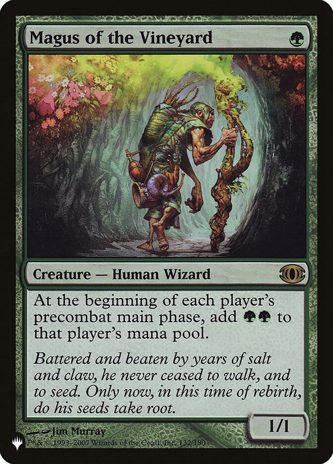 Magus of the Vineyard (FUT-132) - The List (PLST)