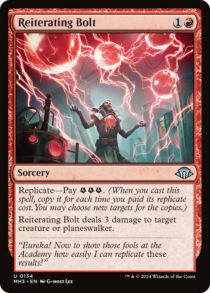 Reiterating Bolt (134) - Modern Horizons 3 (MH3)