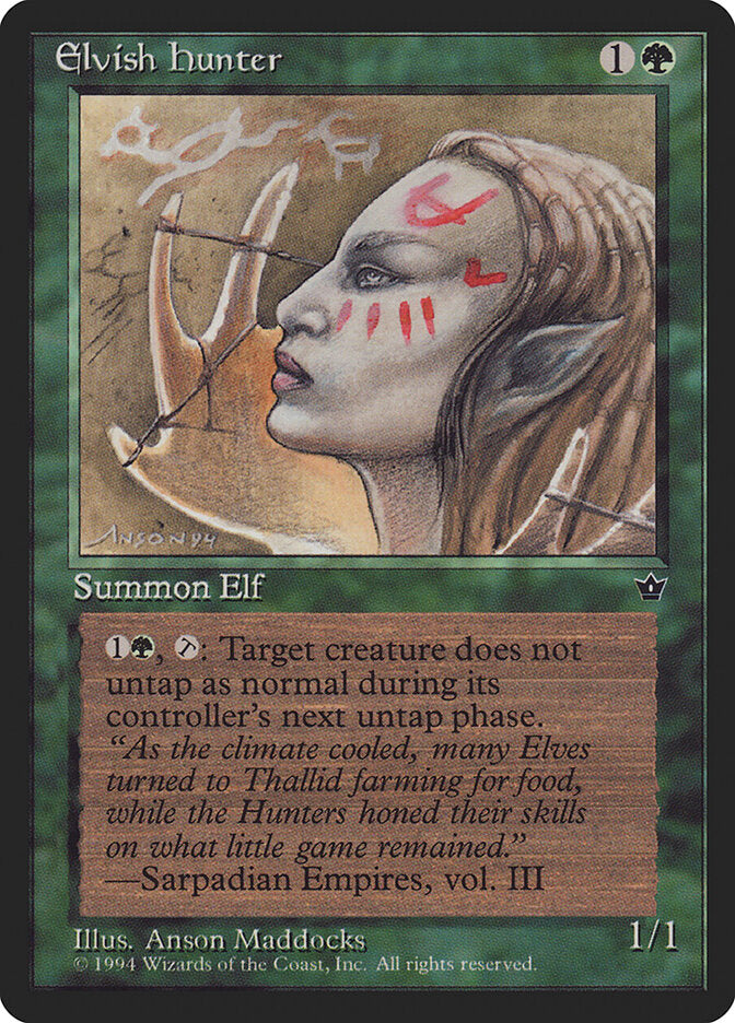 Elvish Hunter (67b) - Fallen Empires (FEM)
