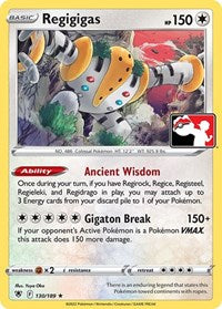 Regigigas (130) - Prize Pack Series Cards