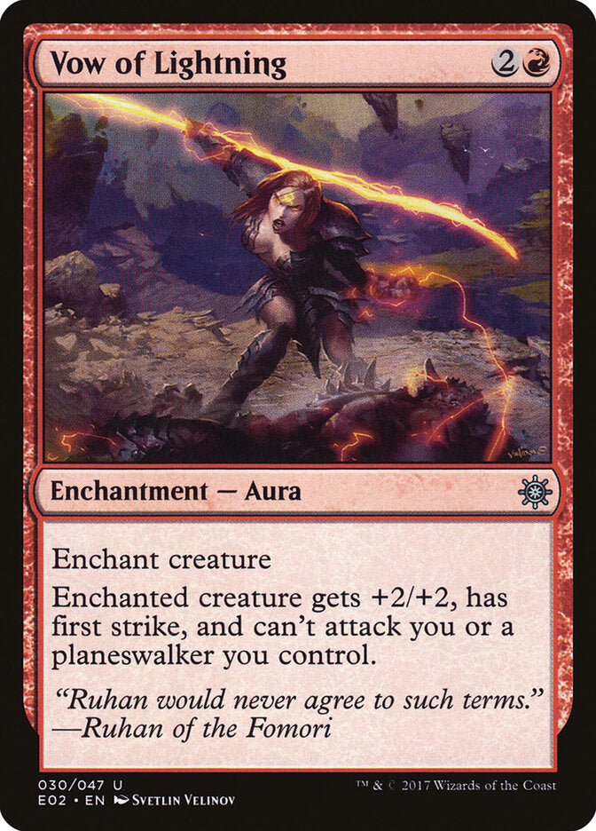 Vow of Lightning (30) - Explorers of Ixalan (E02)
