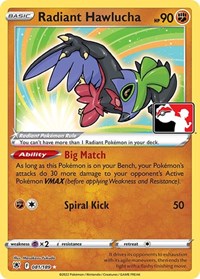 Radiant Hawlucha (81) - Prize Pack Series Cards