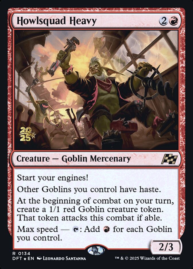 Howlsquad Heavy (134s) - Aetherdrift Promos (PDFT)