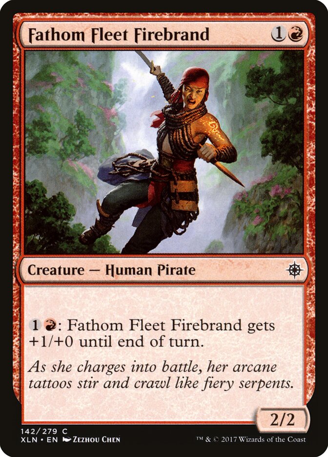 Fathom Fleet Firebrand (142) - Ixalan (XLN)