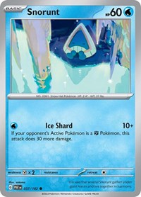 Snorunt (37) - SV04: Paradox Rift (PAR)
