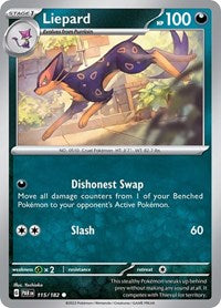 Liepard (115) - SV04: Paradox Rift (PAR)