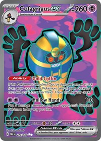 Cofagrigus ex (224) - SV04: Paradox Rift (PAR)