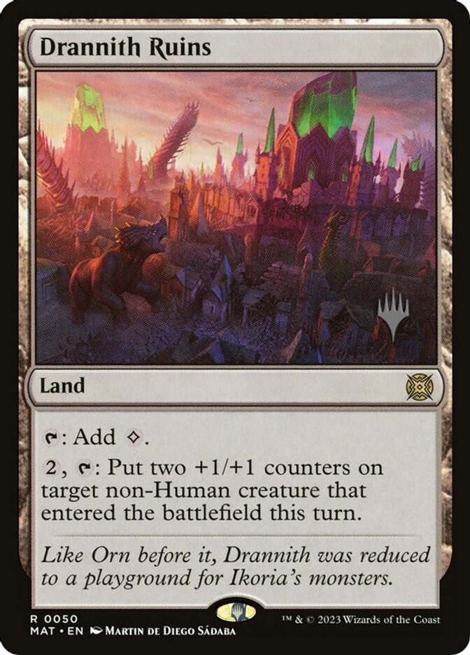 Drannith Ruins (50p) - March of the Machine: The Aftermath Promos (PMAT)