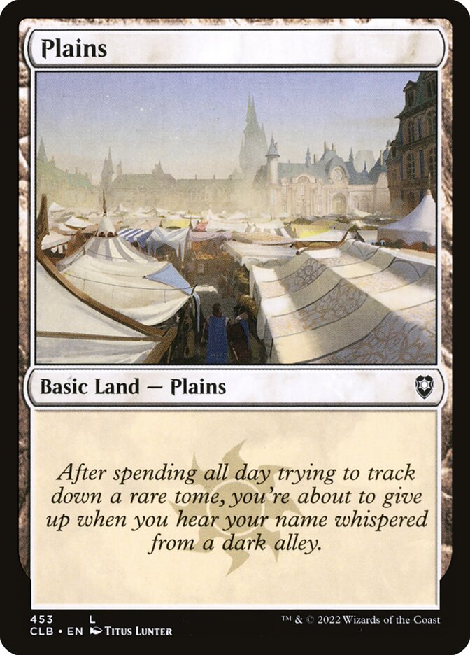 Plains (453) - Commander Legends: Battle for Baldur's Gate (CLB)