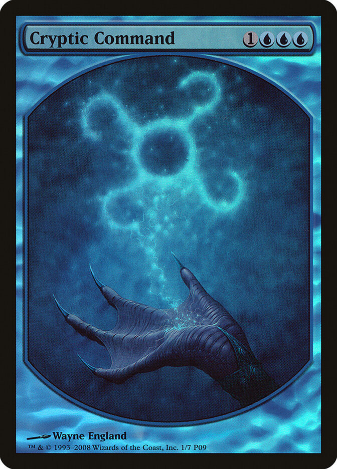 Cryptic Command (1) - Magic Player Rewards 2009 (P09)