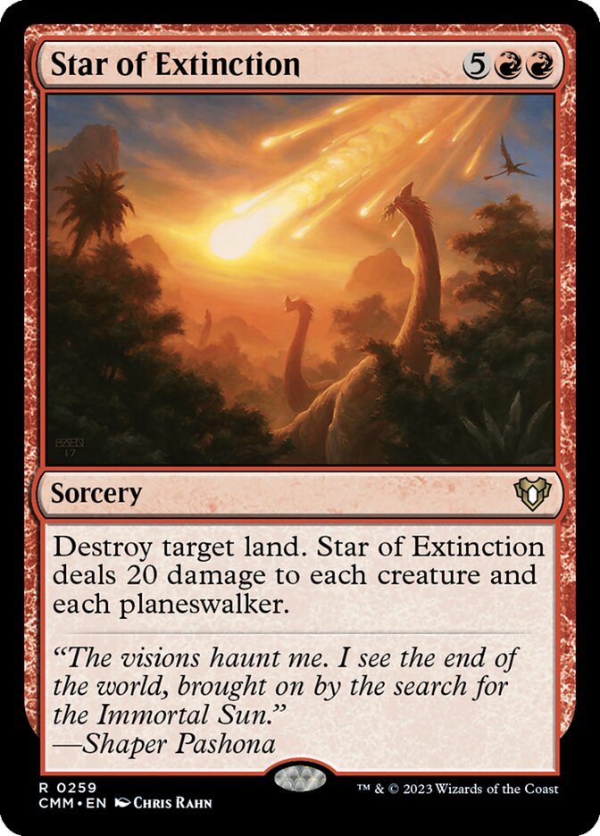 Star of Extinction (259) - Commander Masters (CMM)