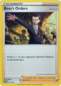 Boss's Orders (CLV) (19) - Trading Card Game Classic (CL)