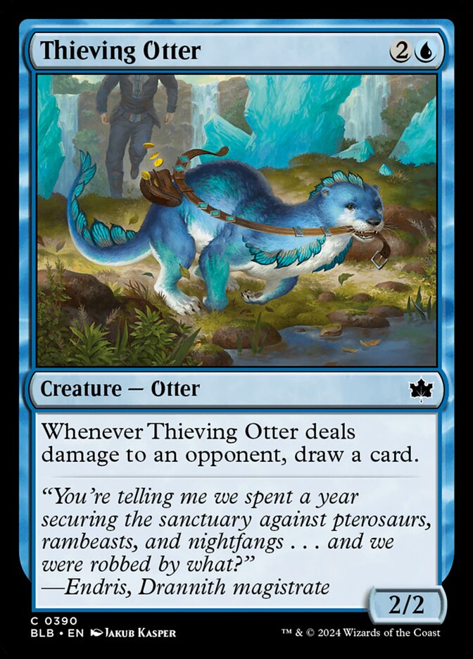 Thieving Otter (390) - Bloomburrow (BLB)