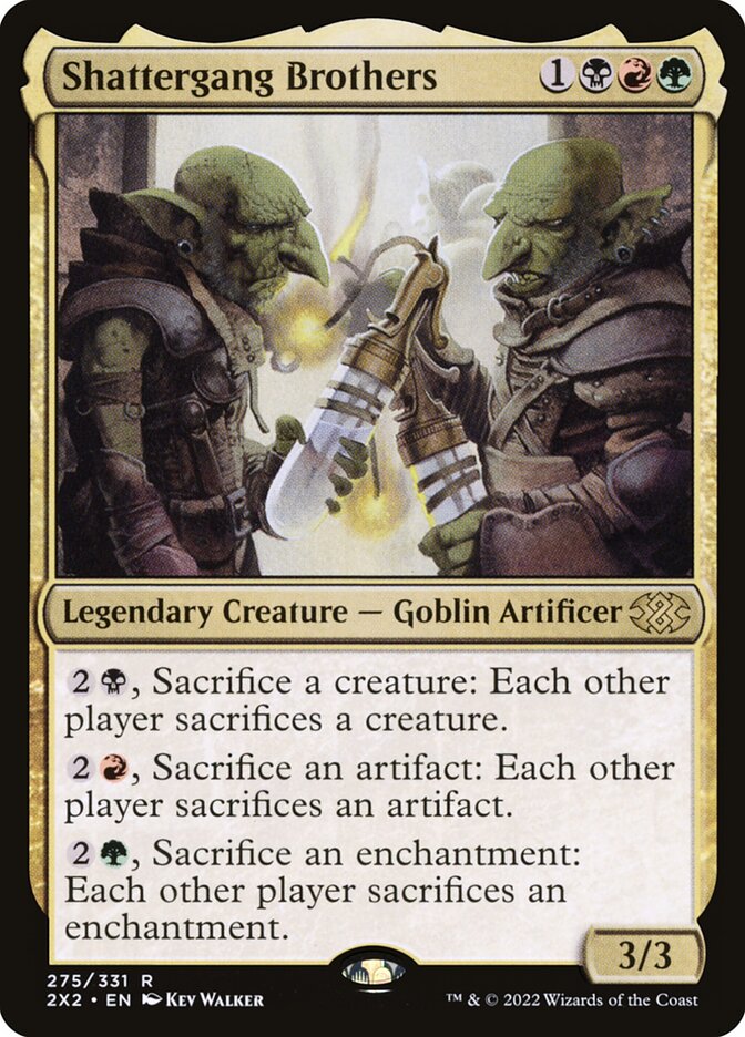 Shattergang Brothers (275) - Double Masters 2022 (2X2)
