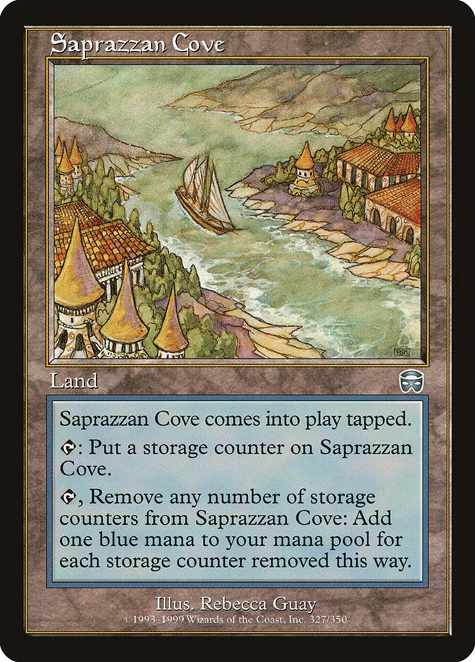 Saprazzan Cove (327) - Mercadian Masques (MMQ)