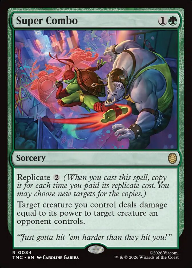 Super Combo (34) - Teenage Mutant Ninja Turtles Eternal (TMC)