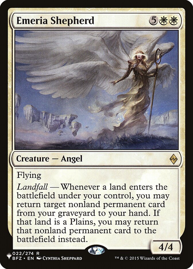 Emeria Shepherd (BFZ-22) - The List (PLST)