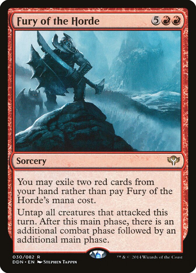 Fury of the Horde (30) - Duel Decks: Speed vs. Cunning (DDN)