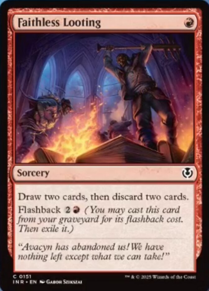 Faithless Looting - Innistrad Remastered (INR)