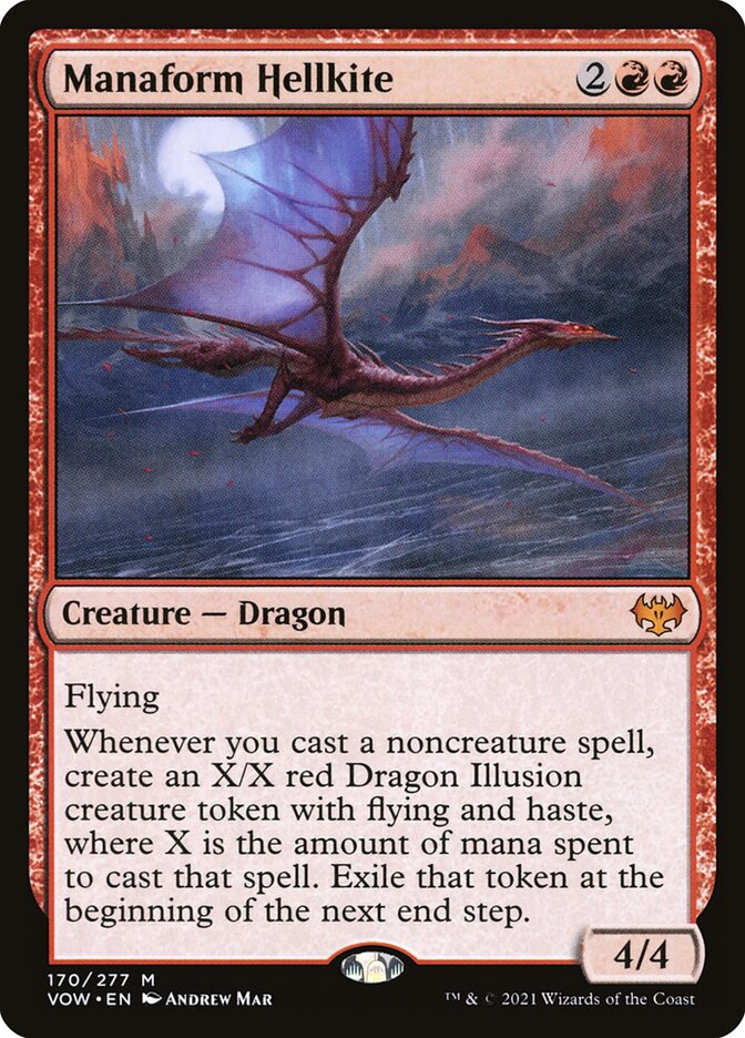 Manaform Hellkite (170) - Innistrad: Crimson Vow (VOW)