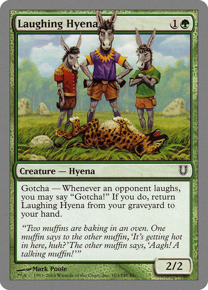 Laughing Hyena (103) - Unhinged (UNH)
