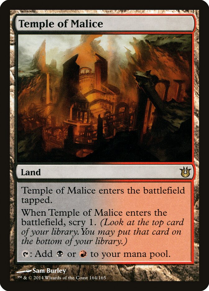 Temple of Malice (164) - Born of the Gods (BNG)