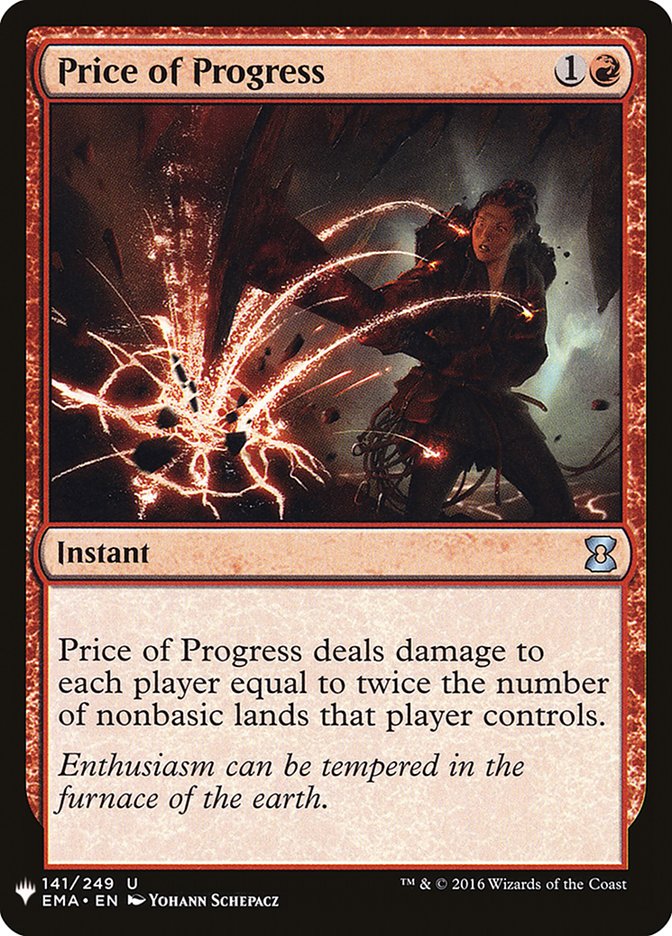 Price of Progress - The List (PLST)