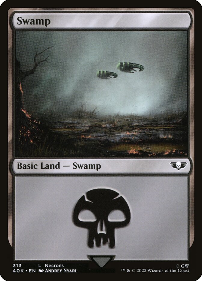 Swamp (313) - Warhammer 40,000 Commander (40K)