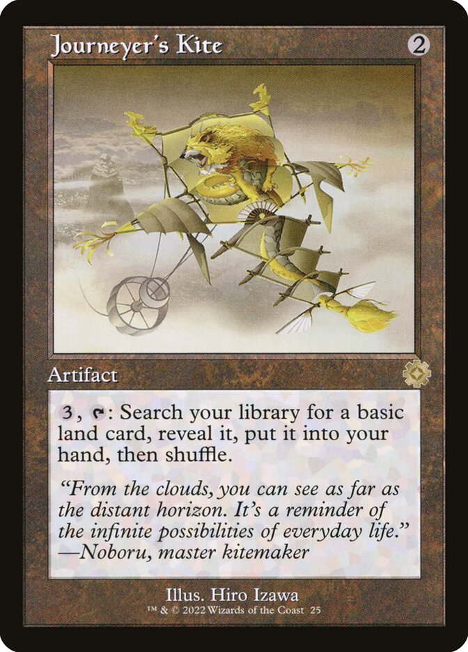 Journeyer's Kite (25) - The Brothers' War Retro Artifacts (BRR)