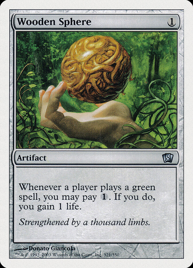 Wooden Sphere (321) - Eighth Edition (8ED)