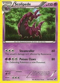 Scolipede - 54/114 (Cracked Ice Holo) (54) - Blister Exclusives (BLE)